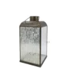 Chic Antique Laterne mit Spiegeldekor Antik Messing