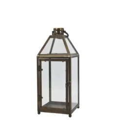 Chic Antique Laterne Vintage Antik Messing