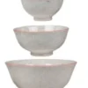 Chic Antique Latteschüssel mit Muster 3er Set