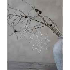 Chic Antique LED Stern drinnen & draußen