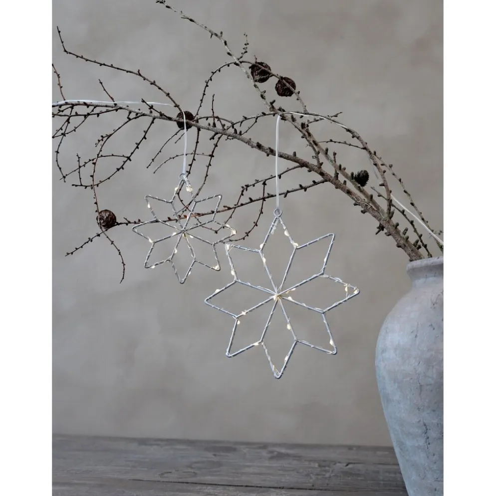 Chic Antique LED Stern drinnen & draußen