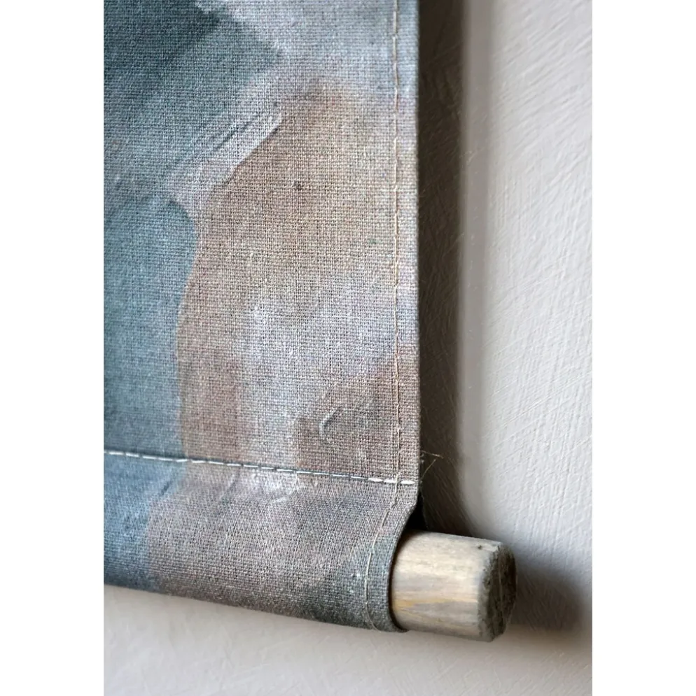 Chic Antique Leinwandbild zum Aufhängen mit Frau