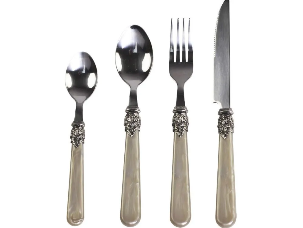 Chic Antique Linas Besteck mit Silber Deko