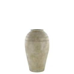 Chic Antique Lourdes großer Terrakotta Krug, Topf