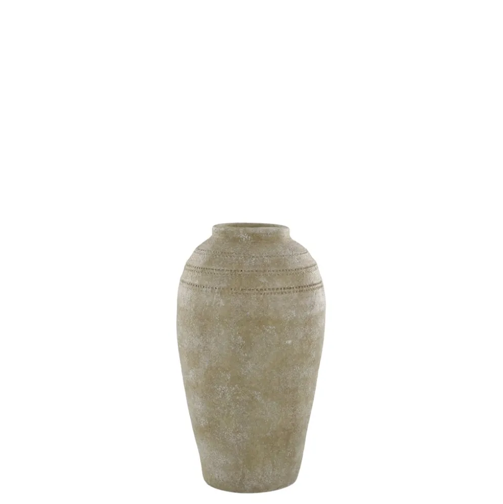 Chic Antique Lourdes großer Terrakotta Krug, Topf