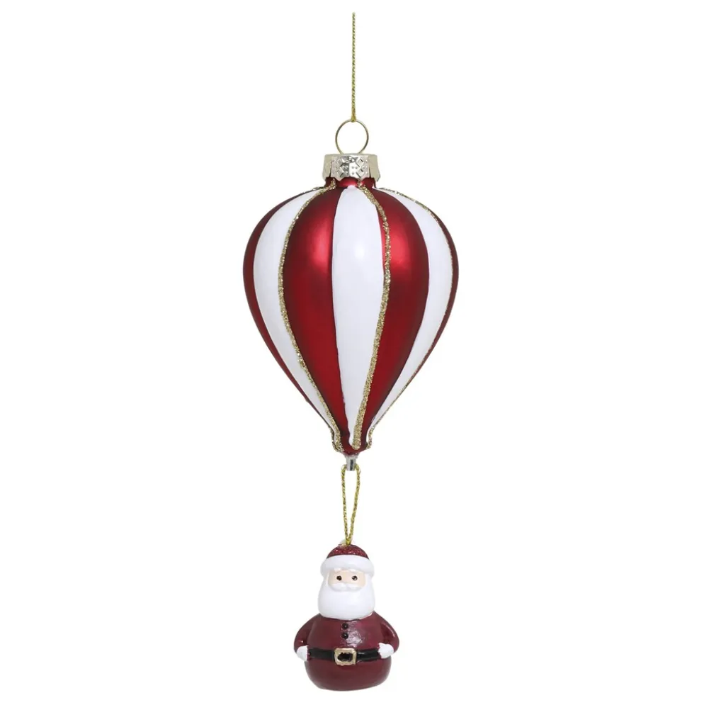 Chic Antique Luftballon mit Weihnachtsmann zum Aufhängen