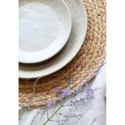 Chic Antique Melamin Speiseteller Cassis Latte