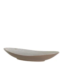 Chic Antique Melamin Tablett Cassis Latte, oval