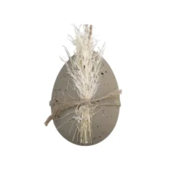 Chic Antique Osterei mit getrockneten Blumen