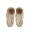 Chic Antique Pantoffeln mit Pompon