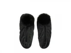 Chic Antique Pantoffeln mit Pompon