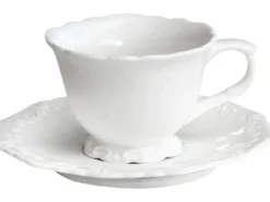 Chic Antique Provence Kaffeetasse mit Untertasse
