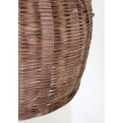 Chic Antique Rattan Hängelampe Ø 34 cm