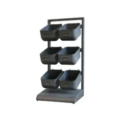 Chic Antique Regal mit 6 abnehmbare Boxen