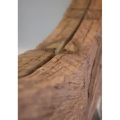 Chic Antique Runder Grimaud Spiegel mit Holzrahmen