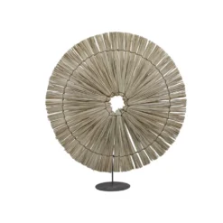Chic Antique Rundes Dekor auf Fuß