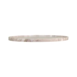 Chic Antique Rundes Morlaix Marmortablett