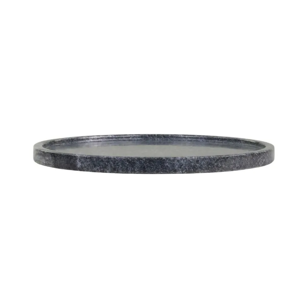 Chic Antique Rundes Morlaix Marmortablett