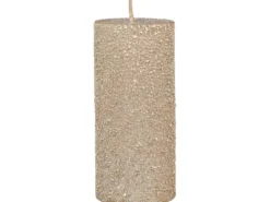 Chic Antique Rustikale Stumpenkerze rau