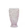 Chic Antique Saint-Émilion hohes Glas mit Muster