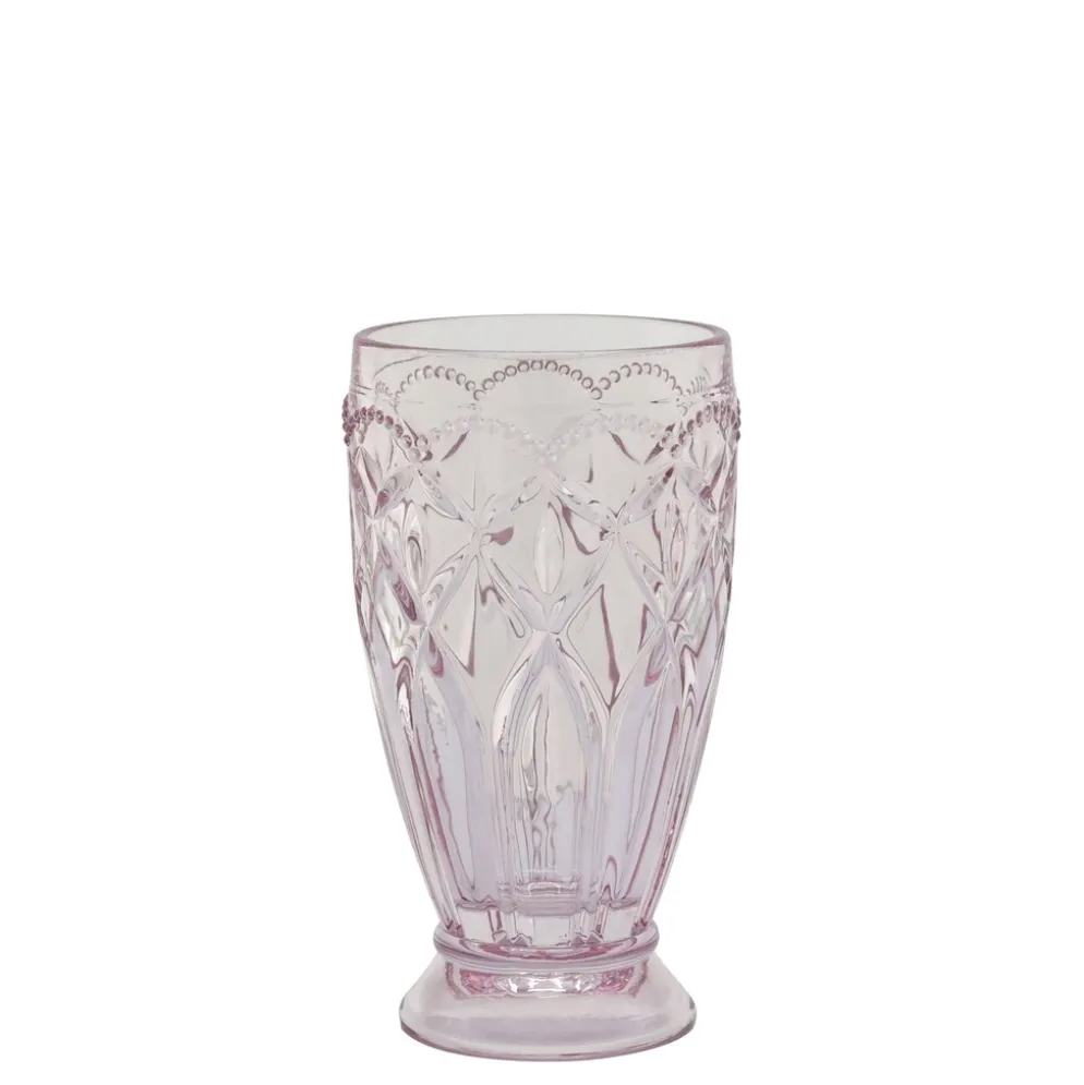 Chic Antique Saint-Émilion hohes Glas mit Muster