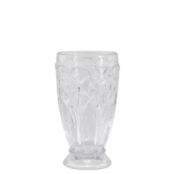 Chic Antique Saint-Émilion hohes Glas mit Muster
