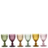 Chic Antique Saint-Émilion Weingläser mit Muster 6er