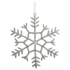 Chic Antique Schneeflocken Aufhänger mit Strasssteinen