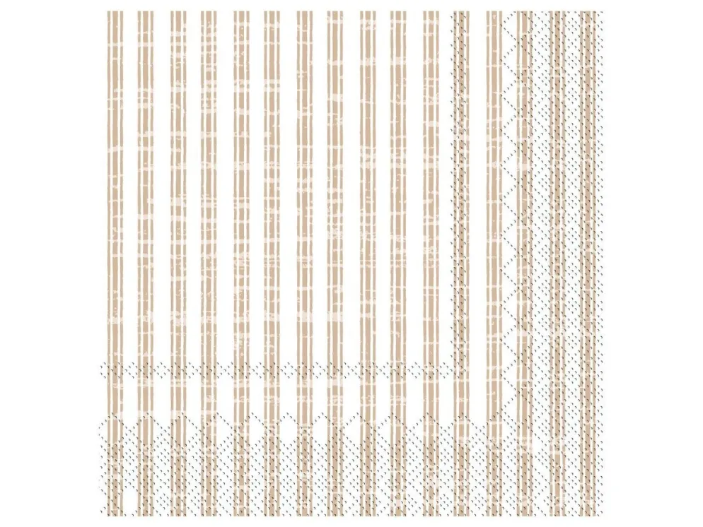 Chic Antique Serviette mit Streifen