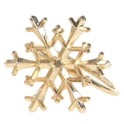 Chic Antique Serviettenring mit Schneeflocke