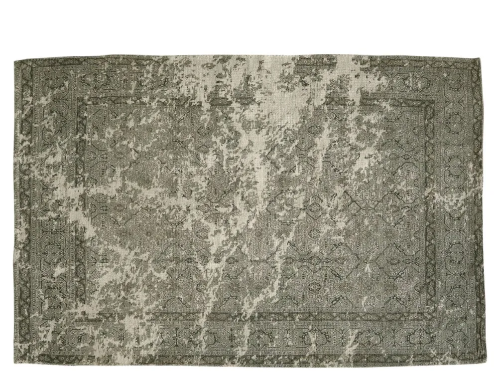 Chic Antique Shabby Chic Teppich mit französichem Druck