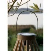 Chic Antique Solar-Laterne mit LED-Glühbirne Antique Zink