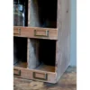 Chic Antique Sortierregal aus Kiefernholz