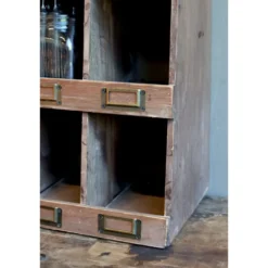 Chic Antique Sortierregal aus Kiefernholz