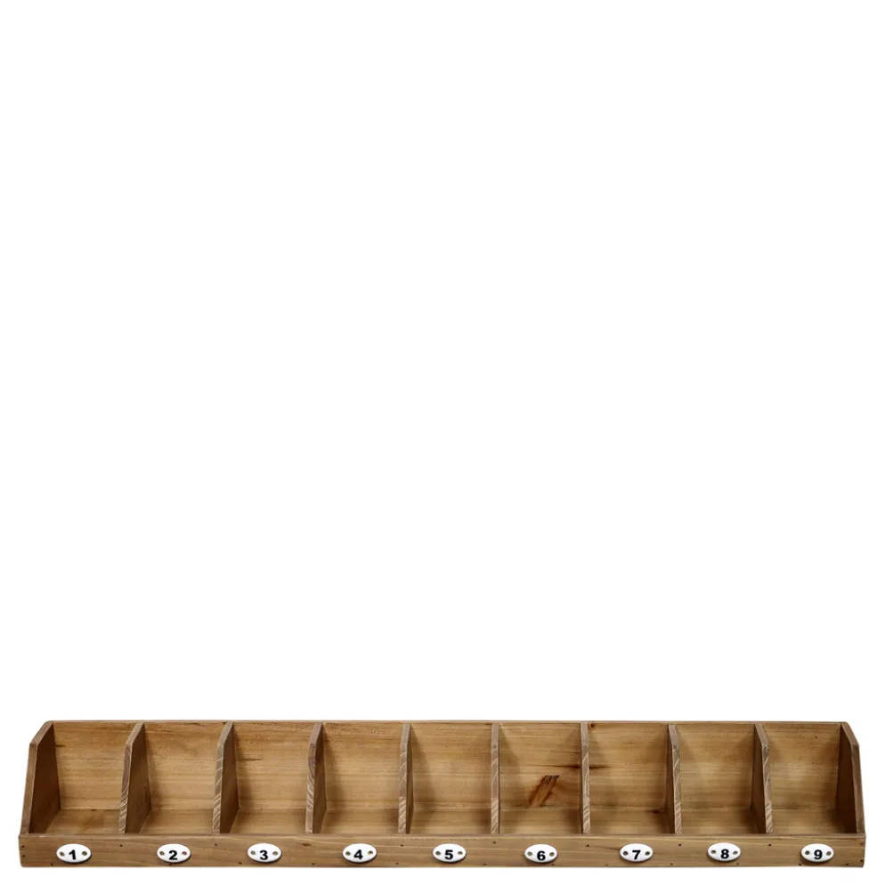 Chic Antique Sortierregal mit 9 Fächern - Landhausstil