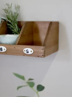 Chic Antique Sortierregal mit 9 Fächern - Landhausstil