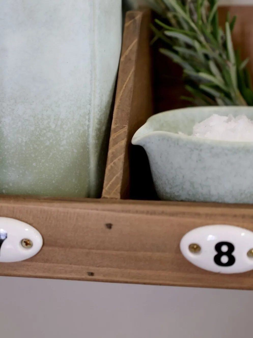 Chic Antique Sortierregal mit 9 Fächern - Landhausstil