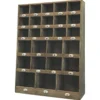 Chic Antique Sortierungs Regal mit Porzellan Nummern