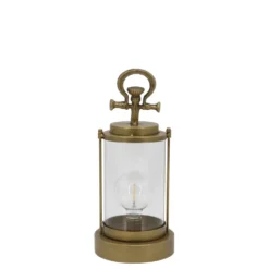 Chic Antique Stall Laterne mit LED und Timer