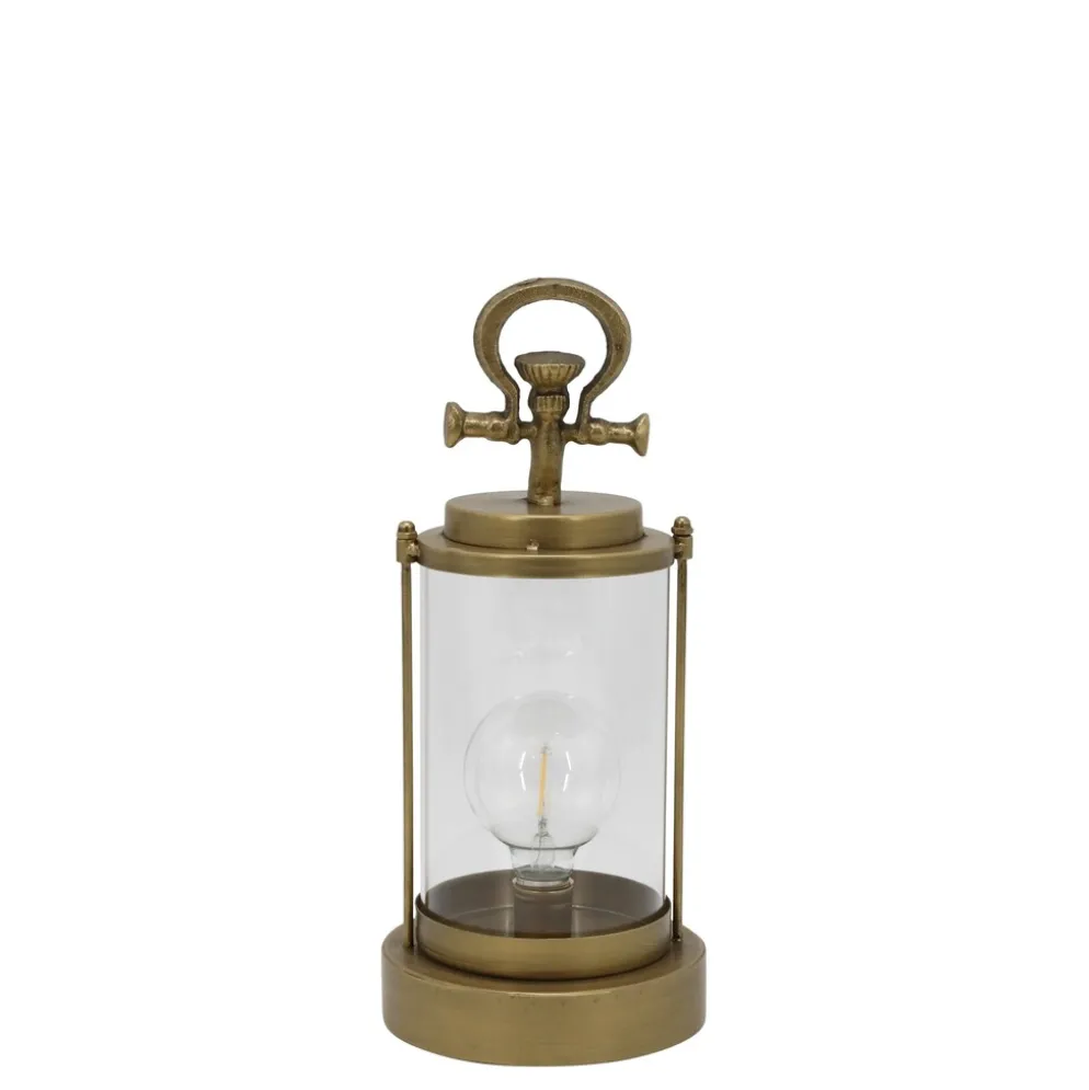 Chic Antique Stall Laterne mit LED und Timer