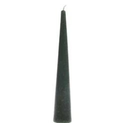 Chic Antique Stumpenkerze Kegel mit Glitzer