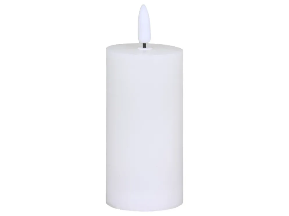 Chic Antique Stumpenkerze mit LED inkl. Batterie