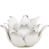 Chic Antique Teelichthalter Blume aus Eisen