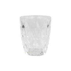 Chic Antique Trinkglas mit Diamantmuster