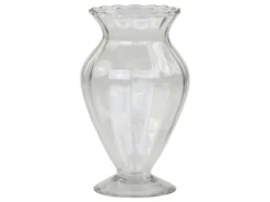 Chic Antique Vase Amphora aus Glas