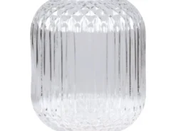 Chic Antique Vase mit kariertem Muster