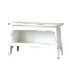 Chic Antique Vintage Bank mit Regal
