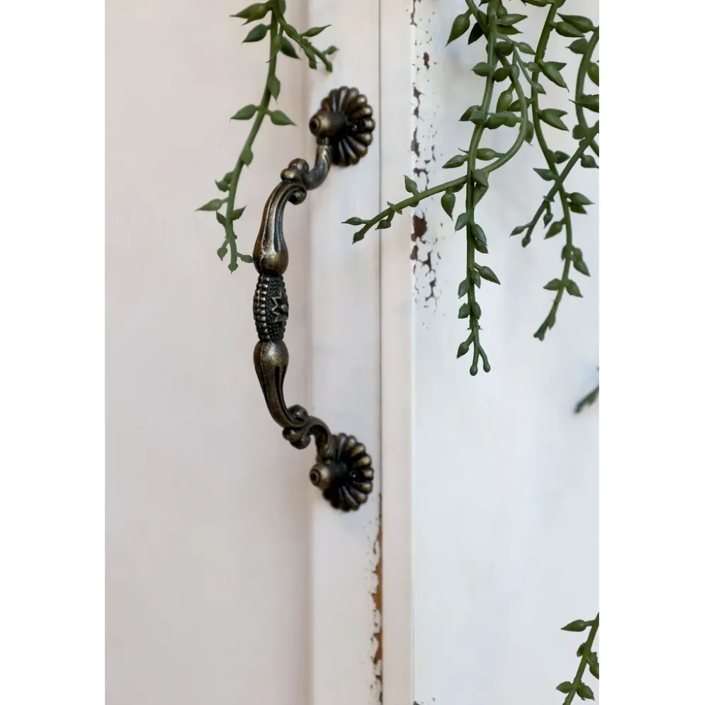 Chic Antique Vintage Schrank für Wand mit 1 Tür