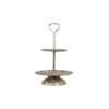 Chic Antique Vire Etagere mit Muster aus Metall