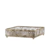 Chic Antique Vire Serviettenhalter mit Muster
